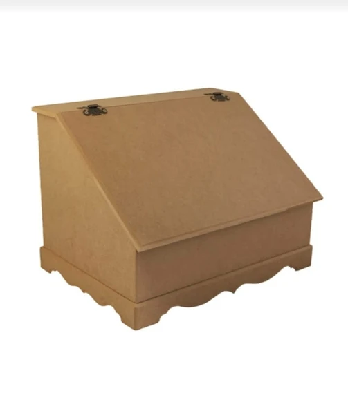 Ahşap Mdf Boyanabilir Ekmek Dolabı - Çok Amaçlı Dolap - 2