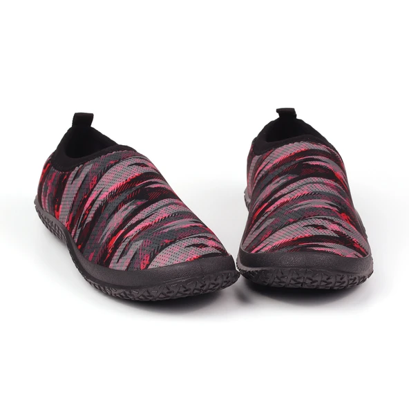 Erkek Kırmızı Kaydırmaz Tabanlı Ergonomik Tasarımlı Dayanıklı Plaj, Havuz, Deniz Ayakkabısı - Resim 5