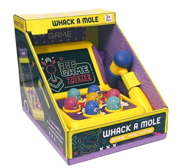 ToyCraft Skor Ekranlı Sesli Köstebek Vurma Oyunu