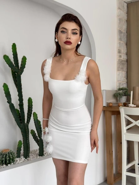 Ques Mini Elbise - Resim 3