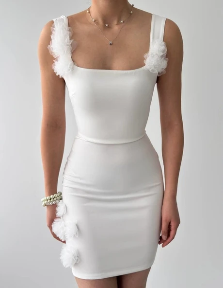 Ques Mini Elbise - Resim 2