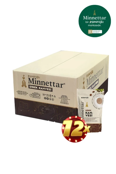 Şekeroğlu Minnettar Dibek Kahvesi 12 x 165 Gr ( 12 PAKET ) - 3