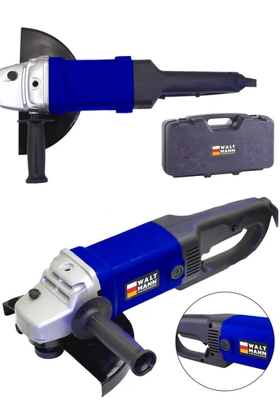 WaltMann Ekstra Güçlü Metal Şanzıman 2800 W 230 Mm Mavi - 1