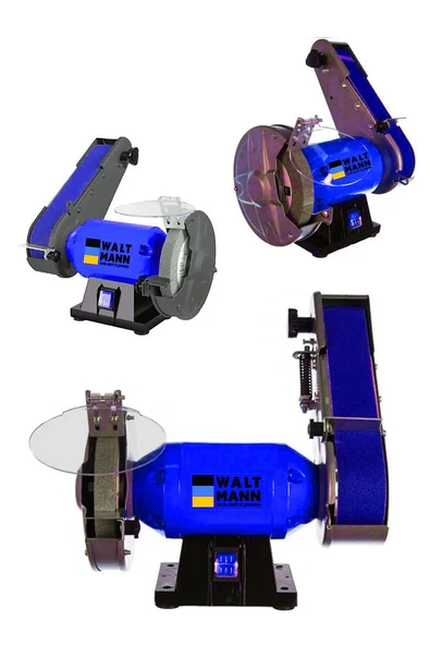WM 240 Daflong Series Tezgah Zımpara Makinası Profesyonel Kullanım Mavi ürün görseli