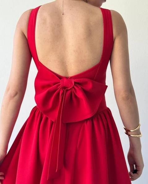 Dreas Fiyon Detaylı Elbise - Resim 8