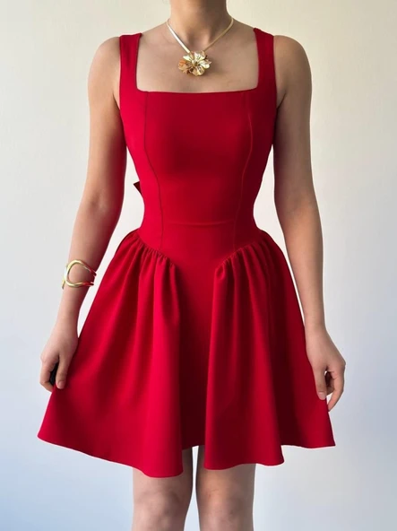 Dreas Fiyon Detaylı Elbise - Resim 2