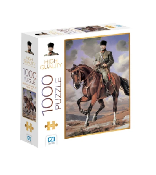 Atatürk ve Atı Sakarya Puzzle 1000 Parça