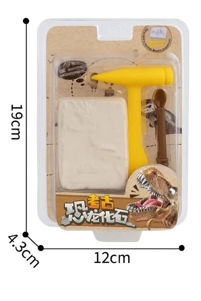 ToyCraft DinoKazı Dinazor Fosil Arkeoloji Seti Fosil Kazı Seti Dinozor