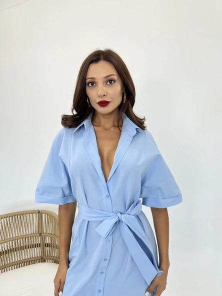 5318 ELBİSE-MAVİ ürün görseli