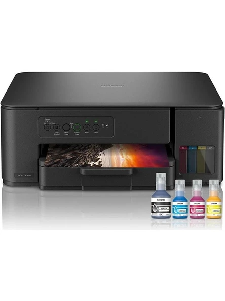 Brother DCP-T430W Fotokopi Tarayıcı Wi-Fi Mürekkep Tanklı Yazıcı ürün görseli 1