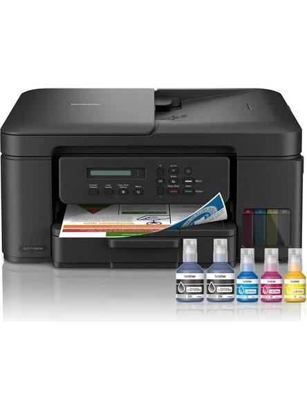 Brother DCP-T730DW Fotokopi Tarayıcı Wi-Fi Mürekkep Tanklı Yazıcı ürün görseli 1