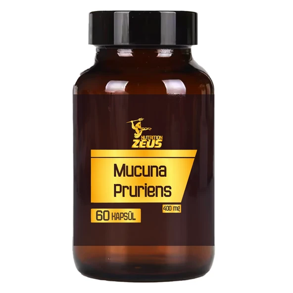 Zeus Nutrition Spektrumlu Mucuna Pruriens 400 mg 60 Kapsül