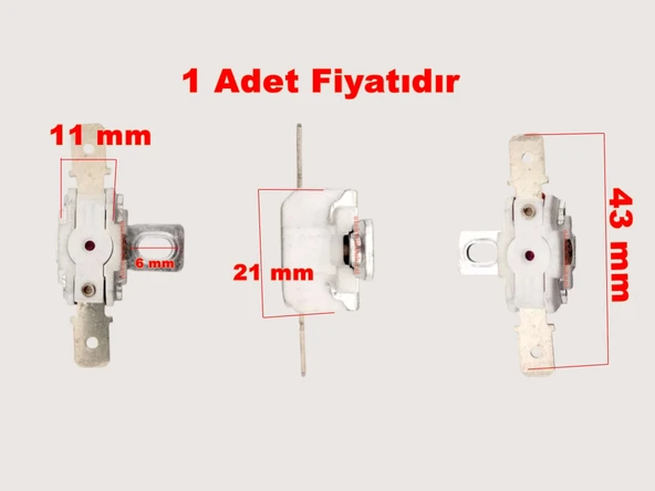 200? Derece Limit Termostad Çay Kahve Makinesi Sabit Termostatı - 2