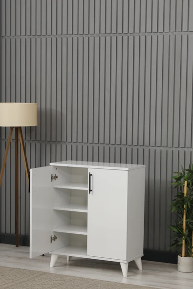 Ayakkabılık Çok Amaçlı Dolap Ayakkabı Dolabı Kiler - 3