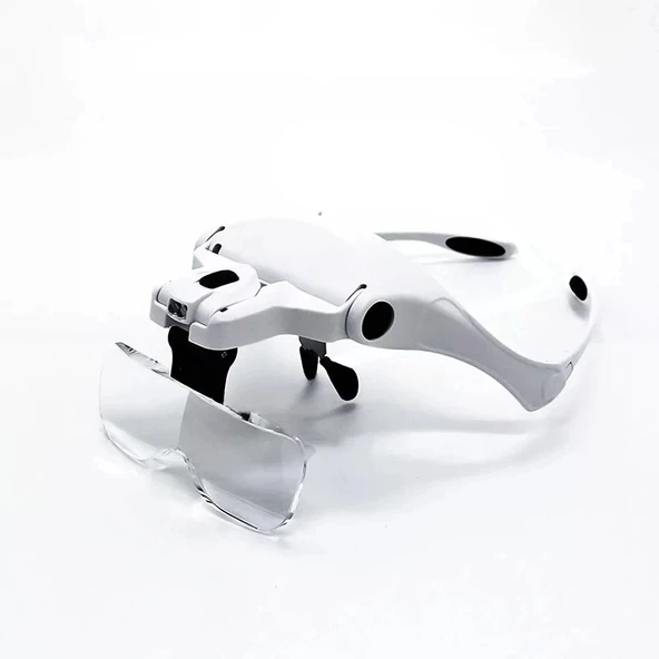 MG-9892 LED Işıklı Gözlük Kafa Büyüteci