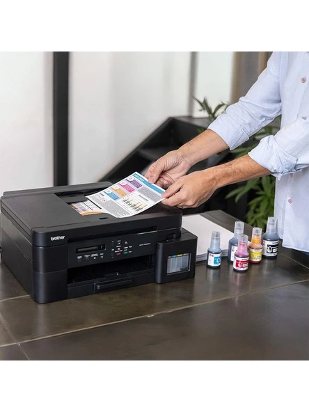 Brother DCP-T830DW Fotokopi Tarayıcı Wi-Fi Mürekkep Tanklı Yazıcı - Resim 5