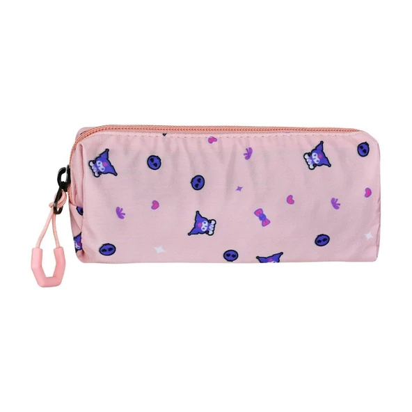 İlkokul Kız Çocuk Çantası 3'lü Set Kuromi Benzeri 40*30 Cm Beslenme Çantası Kalem Kutusu Ortopedik - Resim 24