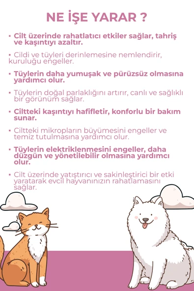Pet Kolay Tüy Tarama Spreyi ve Kıtık Açıcı 100ml - 3