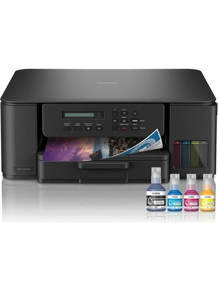 Brother DCP-T530DW Fotokopi Tarayıcı Wi-Fi Mürekkep Tanklı Yazıcı ürün görseli 1