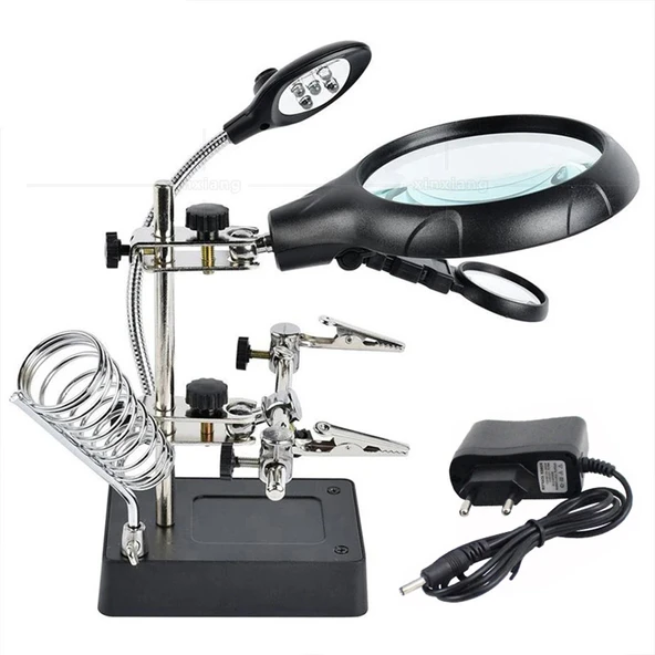 MG16129  Çok Fonksiyonlu Işıklı Büyüteç ürün görseli