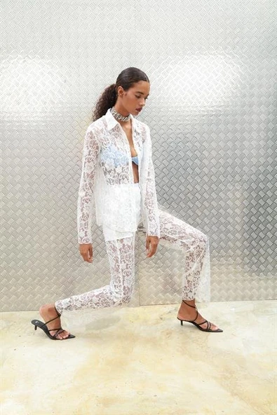 Beluga Dantel Pantolon Takım 9589-08 - Resim 4