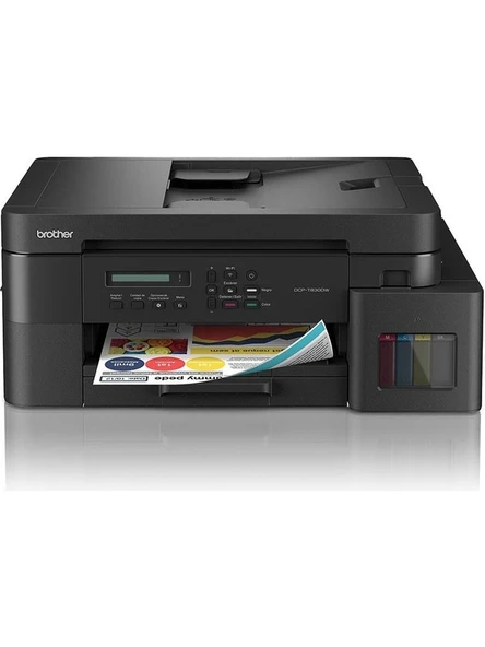 Brother DCP-T830DW Fotokopi Tarayıcı Wi-Fi Mürekkep Tanklı Yazıcı - Resim 4