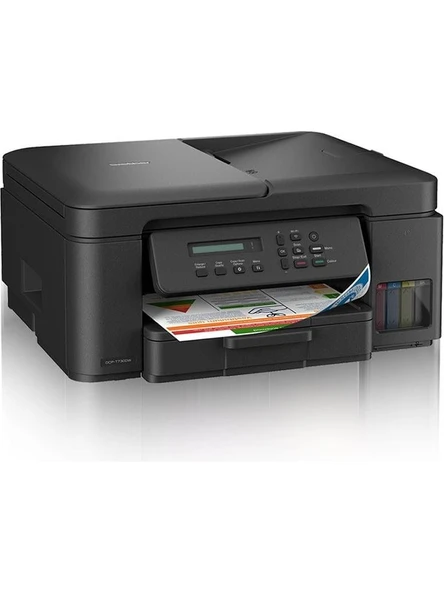 Brother DCP-T730DW Fotokopi Tarayıcı Wi-Fi Mürekkep Tanklı Yazıcı - Resim 2