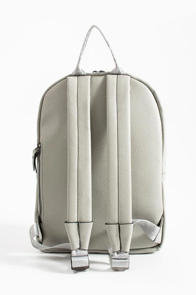 Unisex Sırt Çantası 38*24 Cm Suni Deri Laptop Bölmeli Business Evrak Çantası Mega Bag - Resim 3