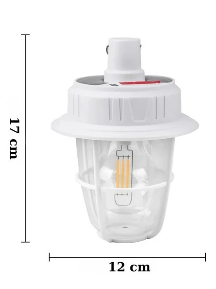 WS-2002 Güneş Enerjili Şarjlı Kancalı Kamp Lambası, Askılı Çadır Lambası ürün görseli