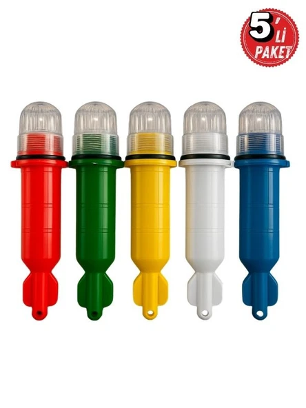 Domuz Kovucu Işık Lamba, Balıkçı Feneri, Yabani Hayvan Kovucu Çakarlı Lamba 15 LED'li ( 5 ADET ) ürün görseli