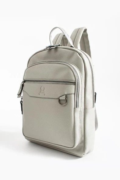 Unisex Sırt Çantası 38*24 Cm Suni Deri Laptop Bölmeli Business Evrak Çantası Mega Bag - Resim 2