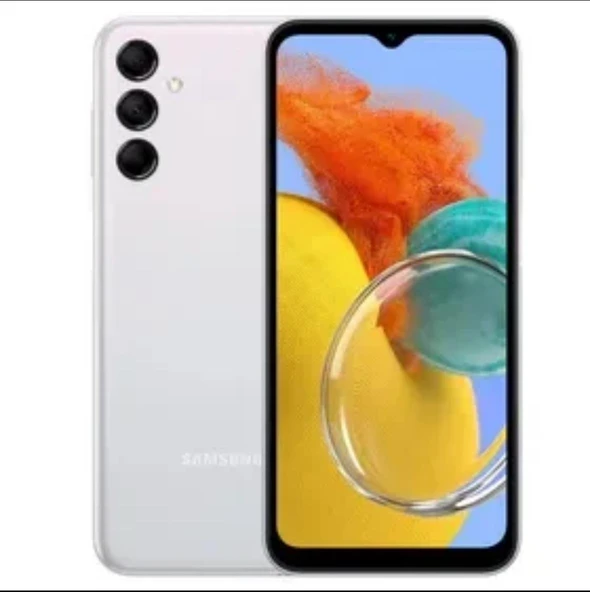 Samsung Galaxy M14 128 GB 4 GB Ram (Samsung Türkiye Garantili) GÜMÜŞ