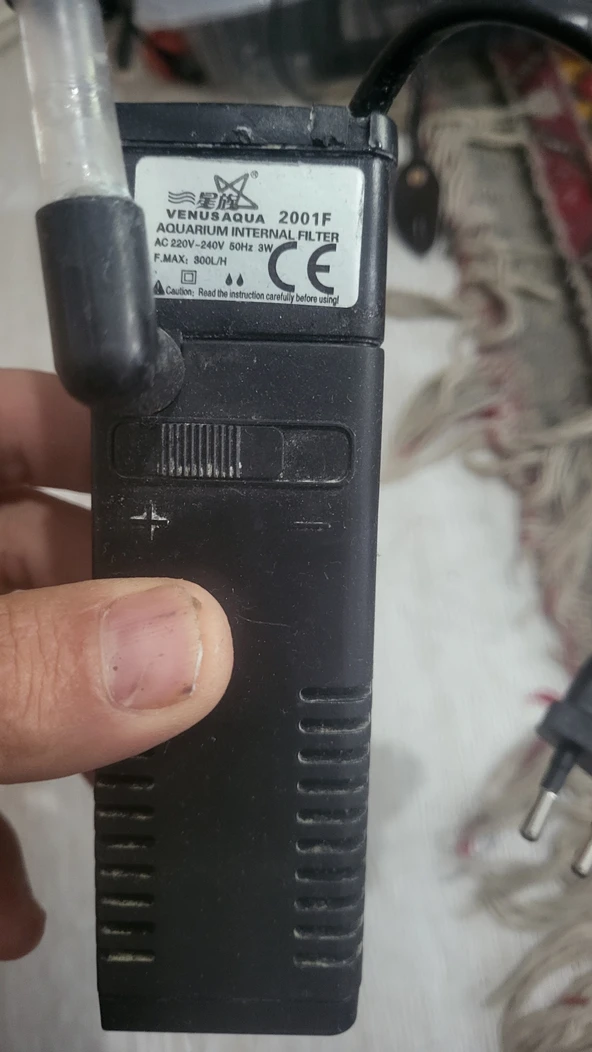 Akvaryum Şelale filtre 3 watt İkinci el - 1