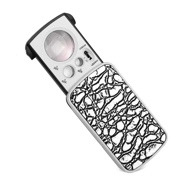 TH-774 Üç Mercekli Işıklı Büyüteç