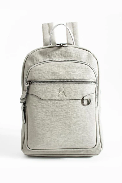 Unisex Sırt Çantası 38*24 Cm Suni Deri Laptop Bölmeli Business Evrak Çantası Mega Bag ürün görseli