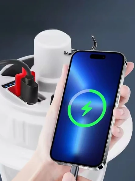 WS-2002 Güneş Enerjili Şarjlı Kancalı Kamp Lambası, Askılı Çadır Lambası - Resim 5