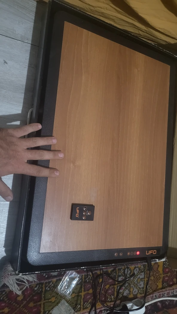 Ufo ayak isitici ikinci el fotoğraftaki ürün kutulu 1 kez kullanıldı - 2