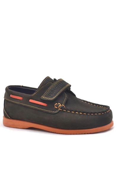 Rakerplus Simurg Hakiki Deri Cırtlı Spor Erkek Çocuk Ayakkabı - Resim 10