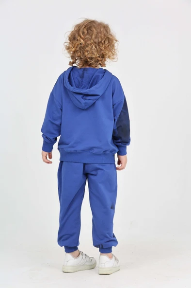 Toontoy Erkek Çocuk Hype Baskılı Eşofman Takım - 2