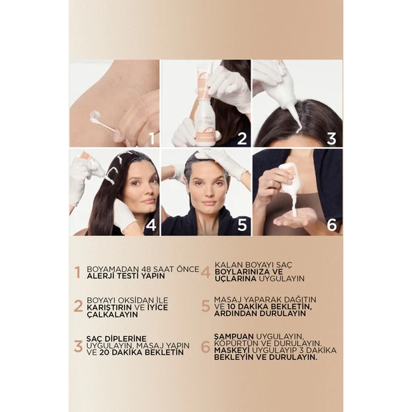 L’Oréal Paris Excellence Creme Nude Renkler Saç Boyası – 5UR Nude Kızıl - Resim 7