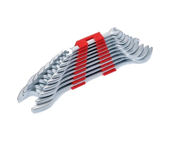 İzeltaş 0100002112 İki Ağız Anahtar Takımı Kısa Boy 6-32 mm - 12 Parça ürün görseli