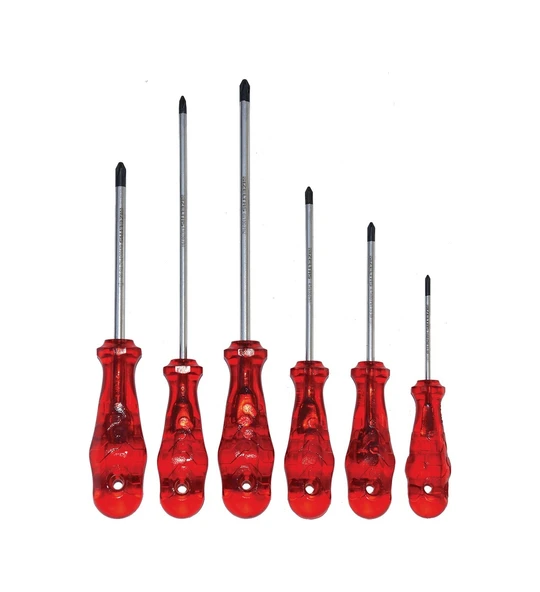 İzeltaş 4120008106 Kraft Seri Yıldız Uçlu Tornavida Seti - 6 Parça - 1