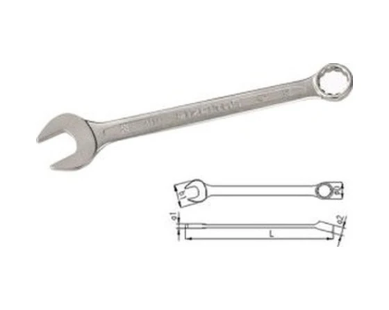 İzeltaş 0320020014 Kombine Anahtar Kısa Boy 14 mm - 1