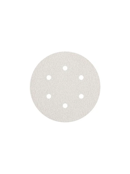 Gfb 6967 Cırtlı Disk Zımpara 6 Delikli 150 mm 220 Kum - 100 Adet - Resim 2