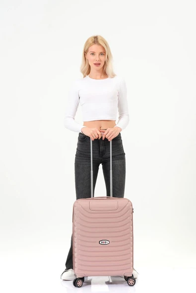 Keo-Plus Pudra Kabin Boy Silikon Kırılmaz PP Valiz - Resim 5