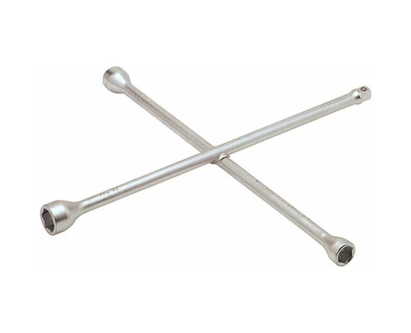 İzeltaş 1975091322 Adaptörlü İstavroz Bijon Anahtarı 1/2" İnç - 1