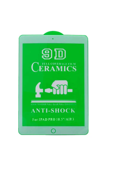 mastersonic iPad Pro 10.5 (7.Nesil) Uyumlu MTSC Tablet Seramik Ekran Koruyucu-Beyaz ürün görseli 1