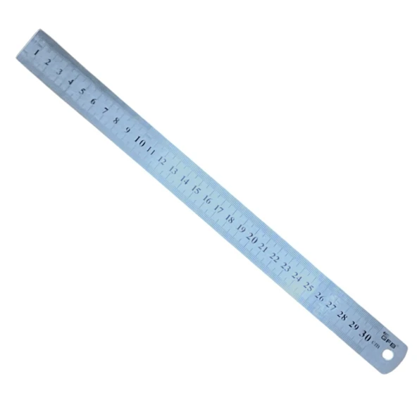 Gfb 1444 Paslanmaz Çelik Cetvel 300 x 25 x 0,75 mm - Hassas Ölçüm Cetveli ürün görseli