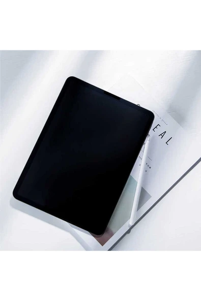 mastersonic iPad Pro 12.9 2021 (5.Nesil) Uyumlu MTSC Paper-Like Ekran Koruyucu-Renksiz - Resim 3
