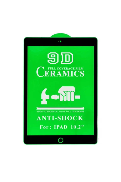 mastersonic iPad 10.2 (8.Nesil) Uyumlu MTSC Tablet Seramik Ekran Koruyucu-Siyah ürün görseli 1